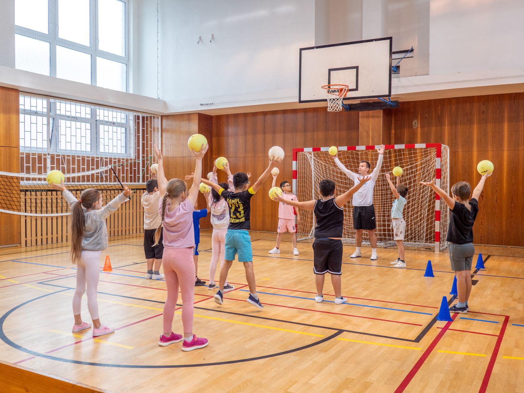 R(E)voluce pohybu na ZŠ Nádražní. Foto: Antonín Krůpa